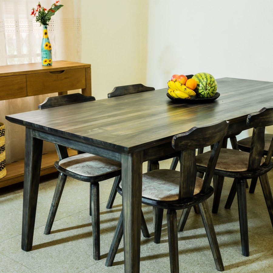 Dark Dining Set