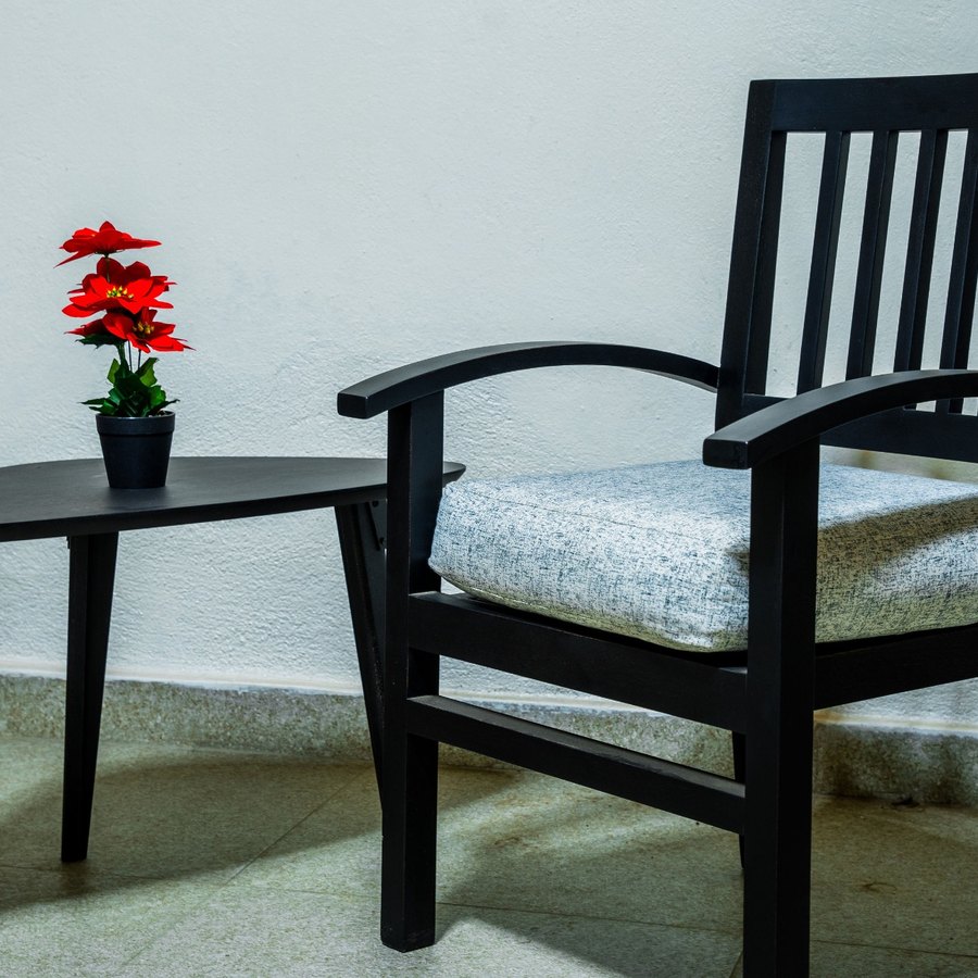 Lounge Chair & Side Table