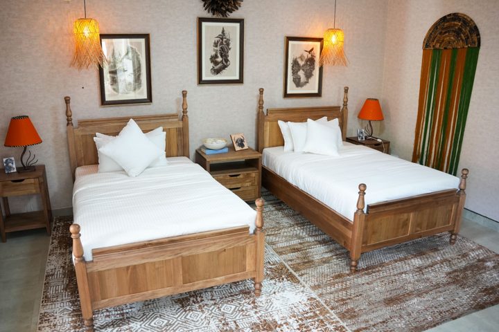 Twin Wooden Beds