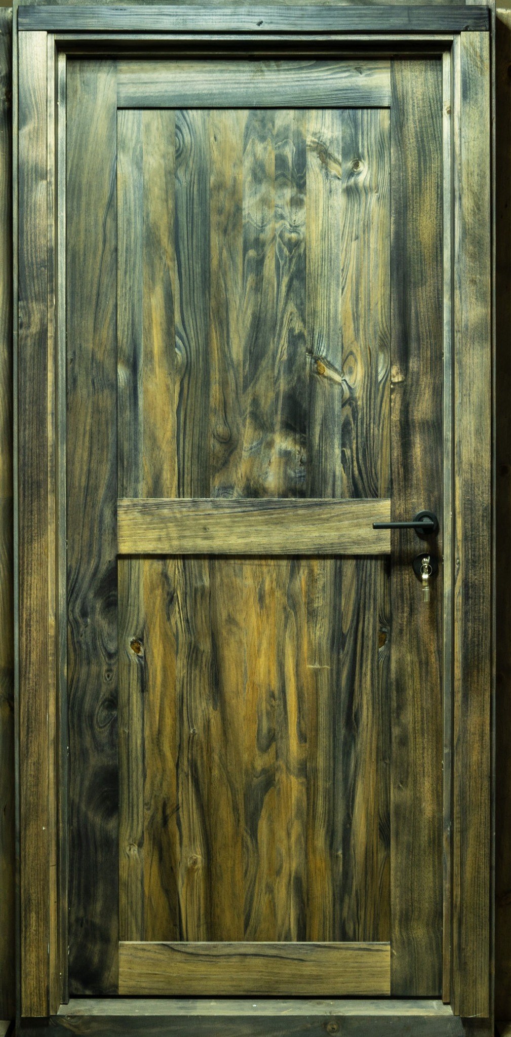 Two-Panel Wooden Door