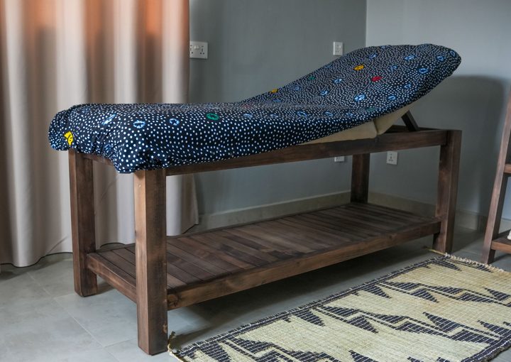 Wooden Treatment Bench